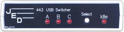 T443 triple USB switcher
